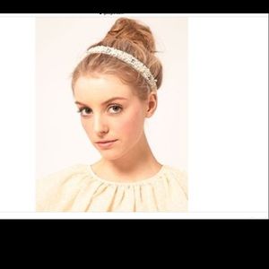 Asos Johnny Loves Rosie Seed Bead Garland Headband